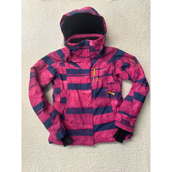 Salomon Womens Iceglory Insulated Ski Jacket Small - Picture 1 of 7